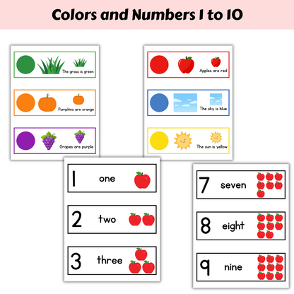 High Five Interactive Learning Bundle - Letters, Numbers, Colors & Affirmations
