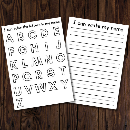 Editable Name Tracing & Days/Months